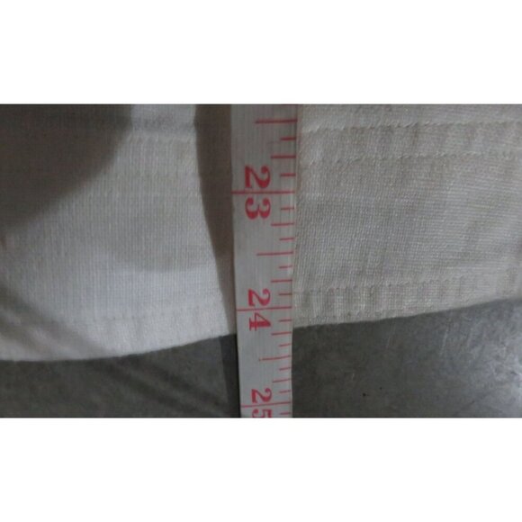 BOGO Charter Club White 100% Linen Button Up Jacket size Medium - Picture 7 of 7